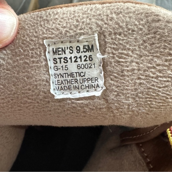 Sperry Men's Avenue Duck Boots - Tan/Brown STS12126 Size 9.5 Outdoor Hiking - Picture 8 of 10